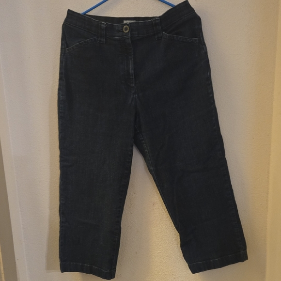 L.L. BEAN WIDE LEG CAPRI - Picture 1 of 3